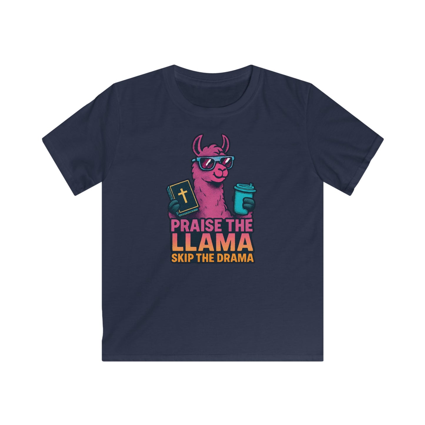 Kids Praise the Llama, Skip the Drama! Tee