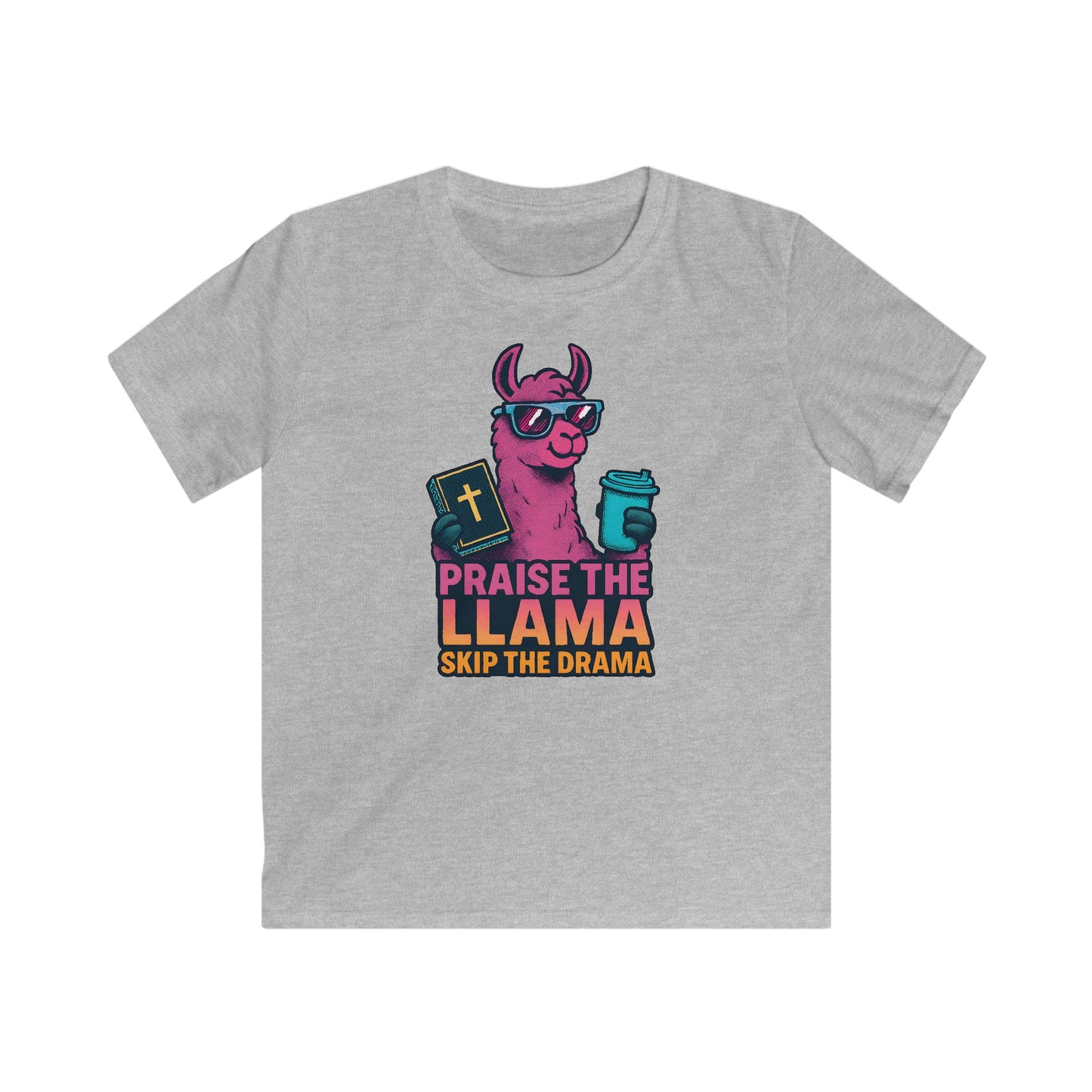 Kids Praise the Llama, Skip the Drama! Tee