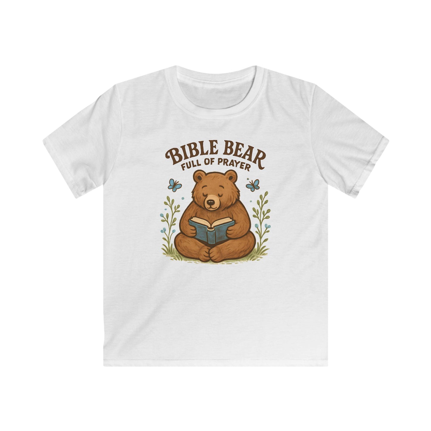 Bible Bear Prayer Kids Tee