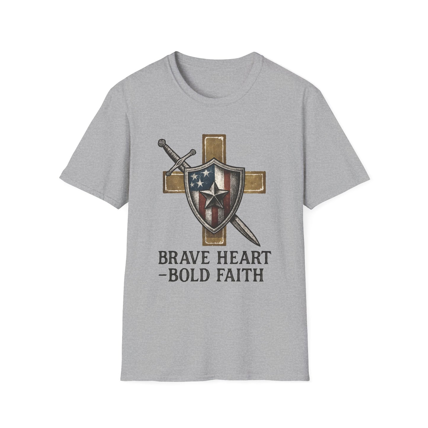 Brave Heart Bold Faith Tee