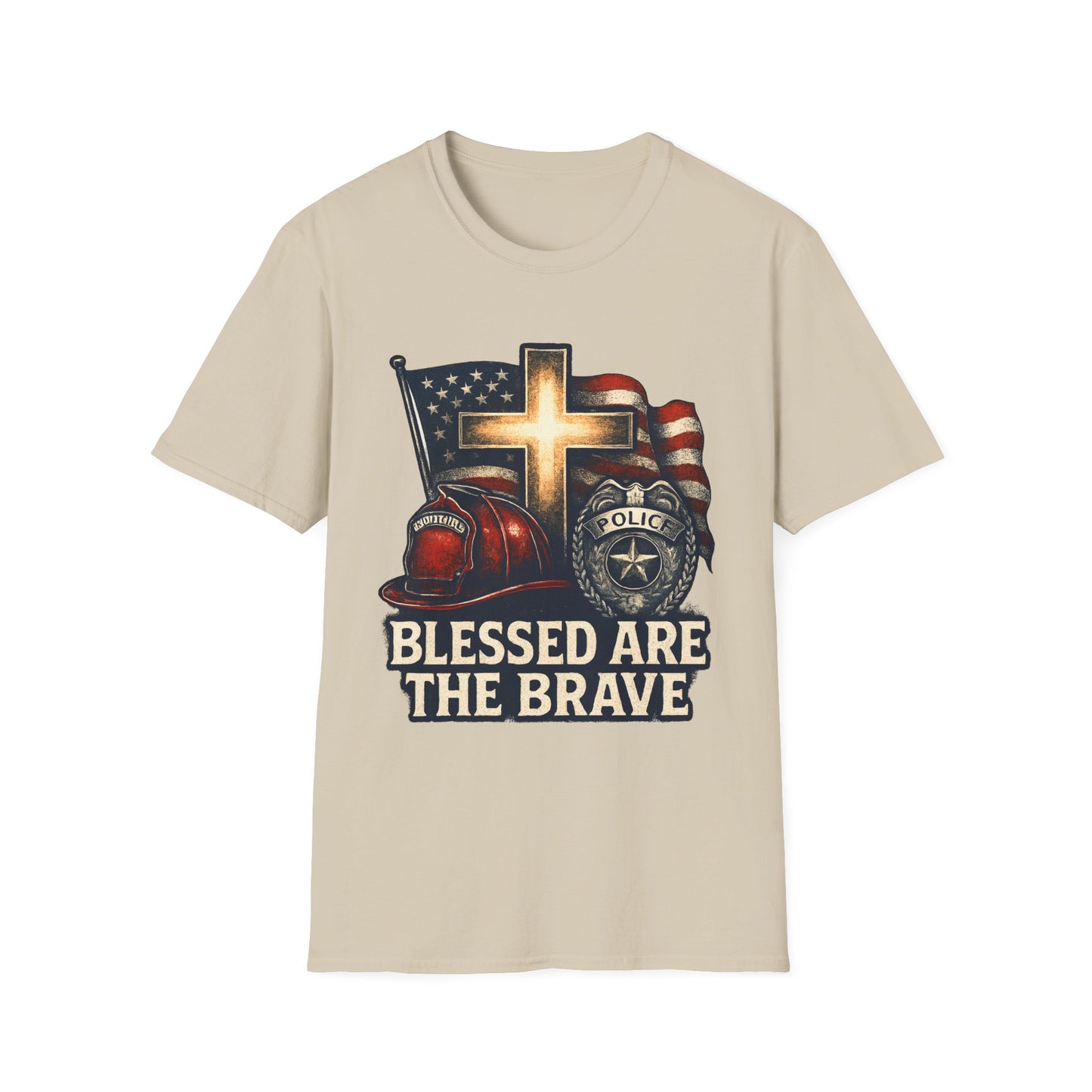 Blessed Are The Brave Firefighter and Police