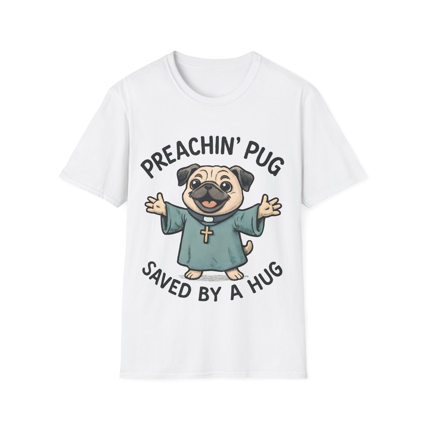Preachin' Pug T-Shirt