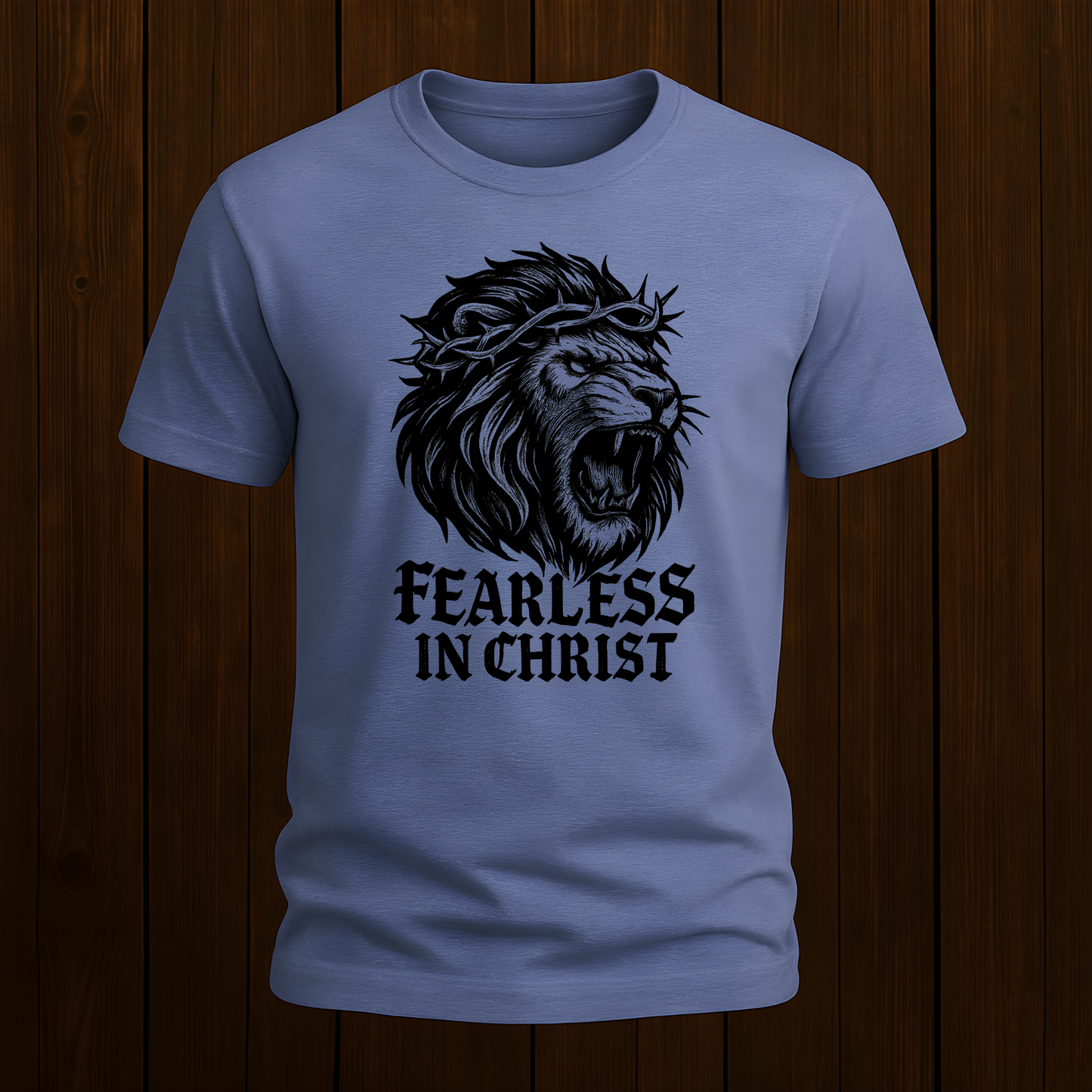 Fearless in Christ Lion T-Shirt