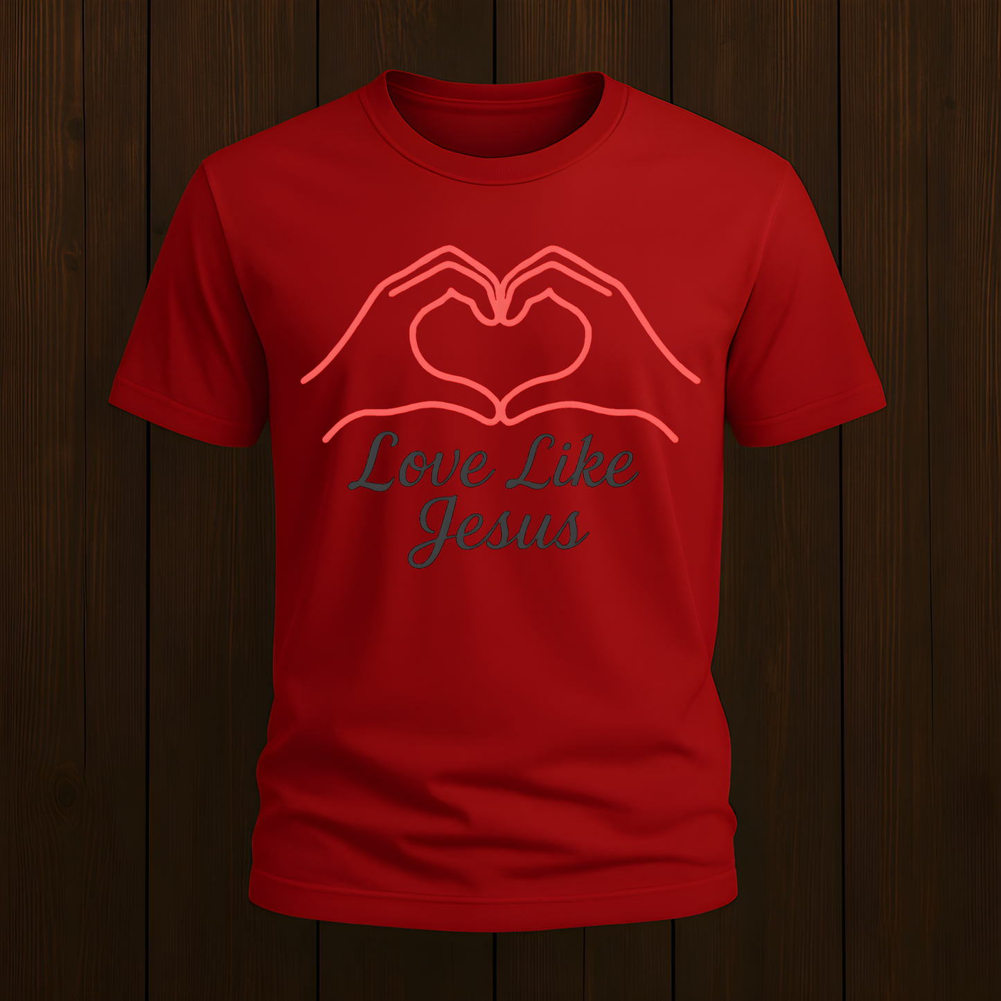 Love Like Jesus - Heart Hands