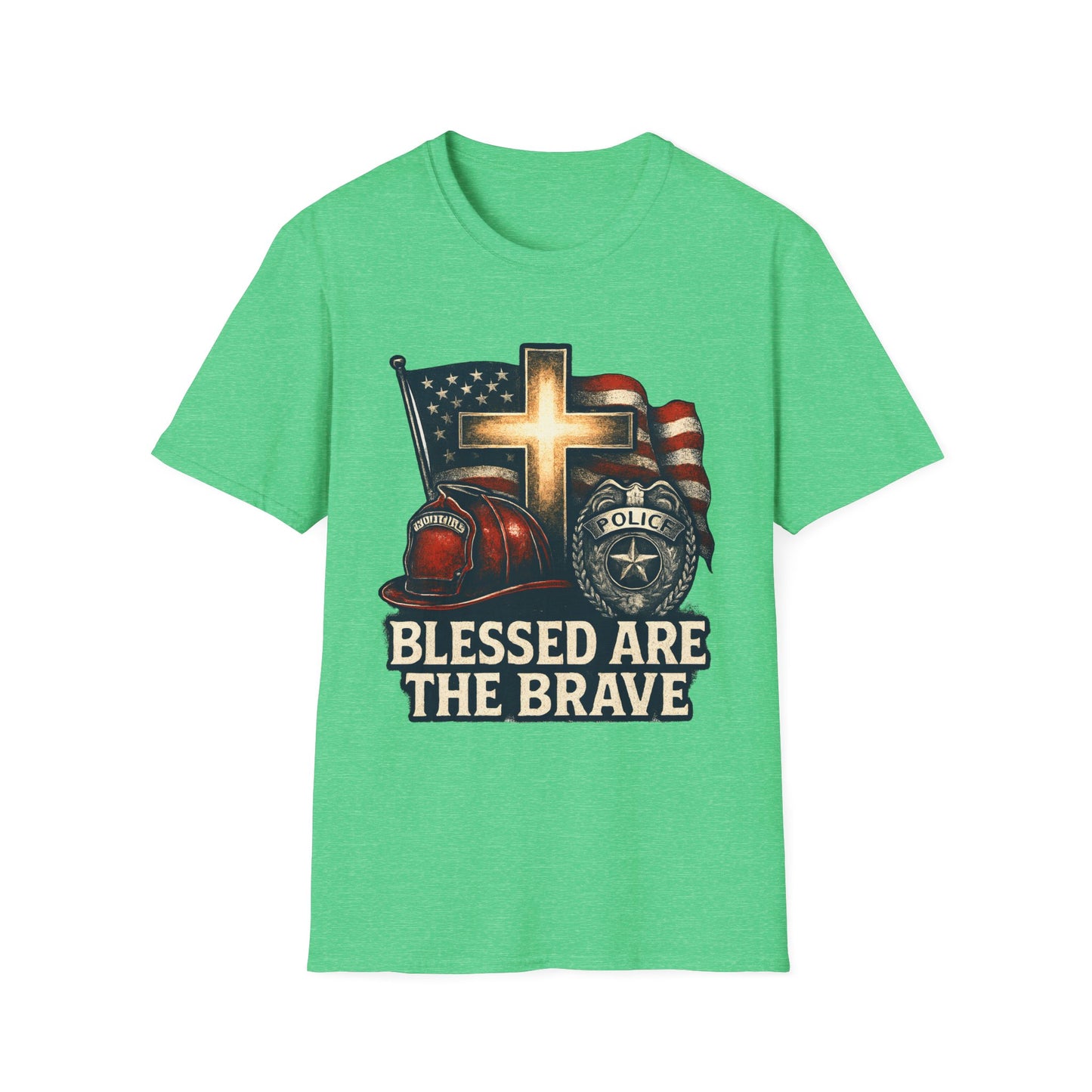 Blessed Are The Brave Firefighter and Police