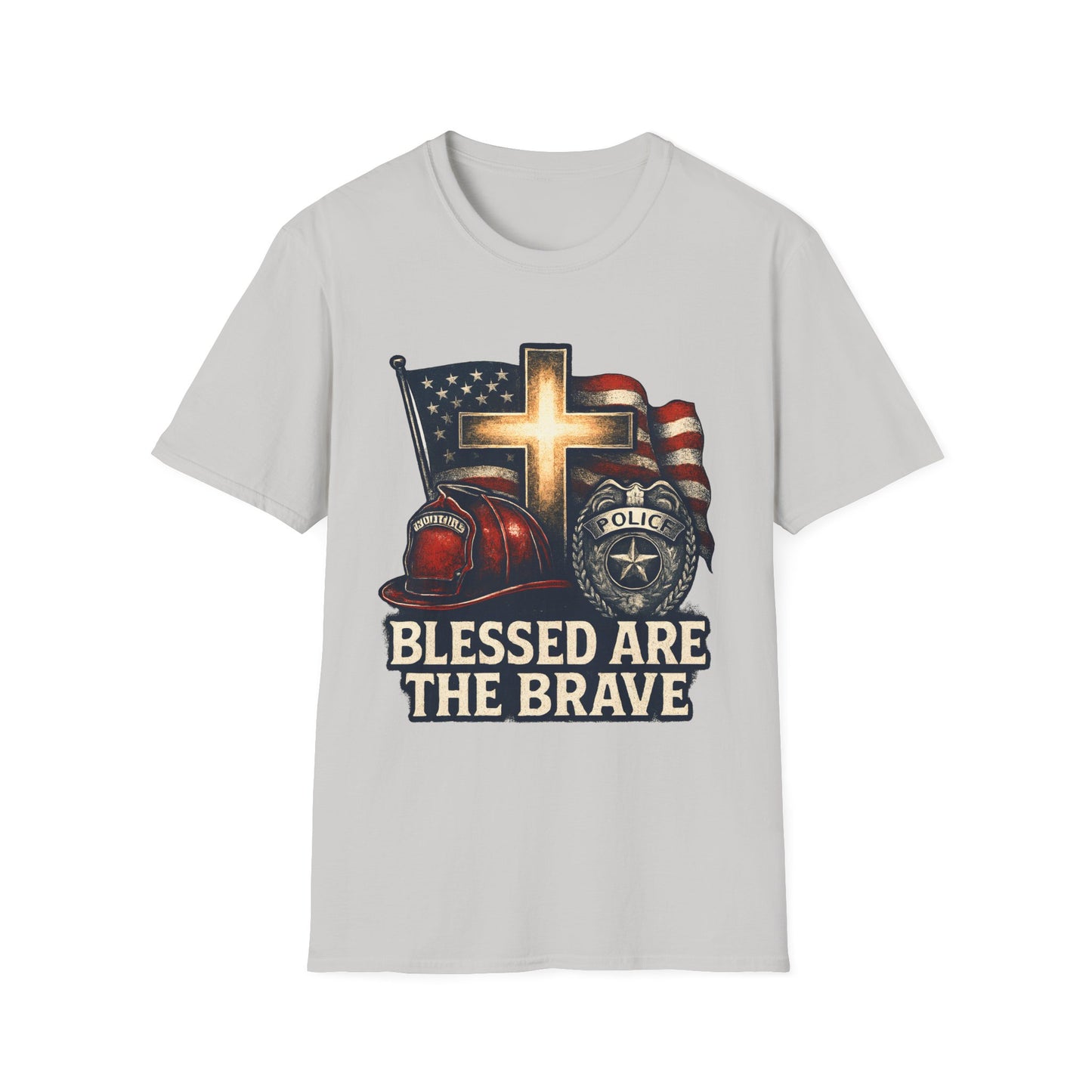 Blessed Are The Brave Firefighter and Police