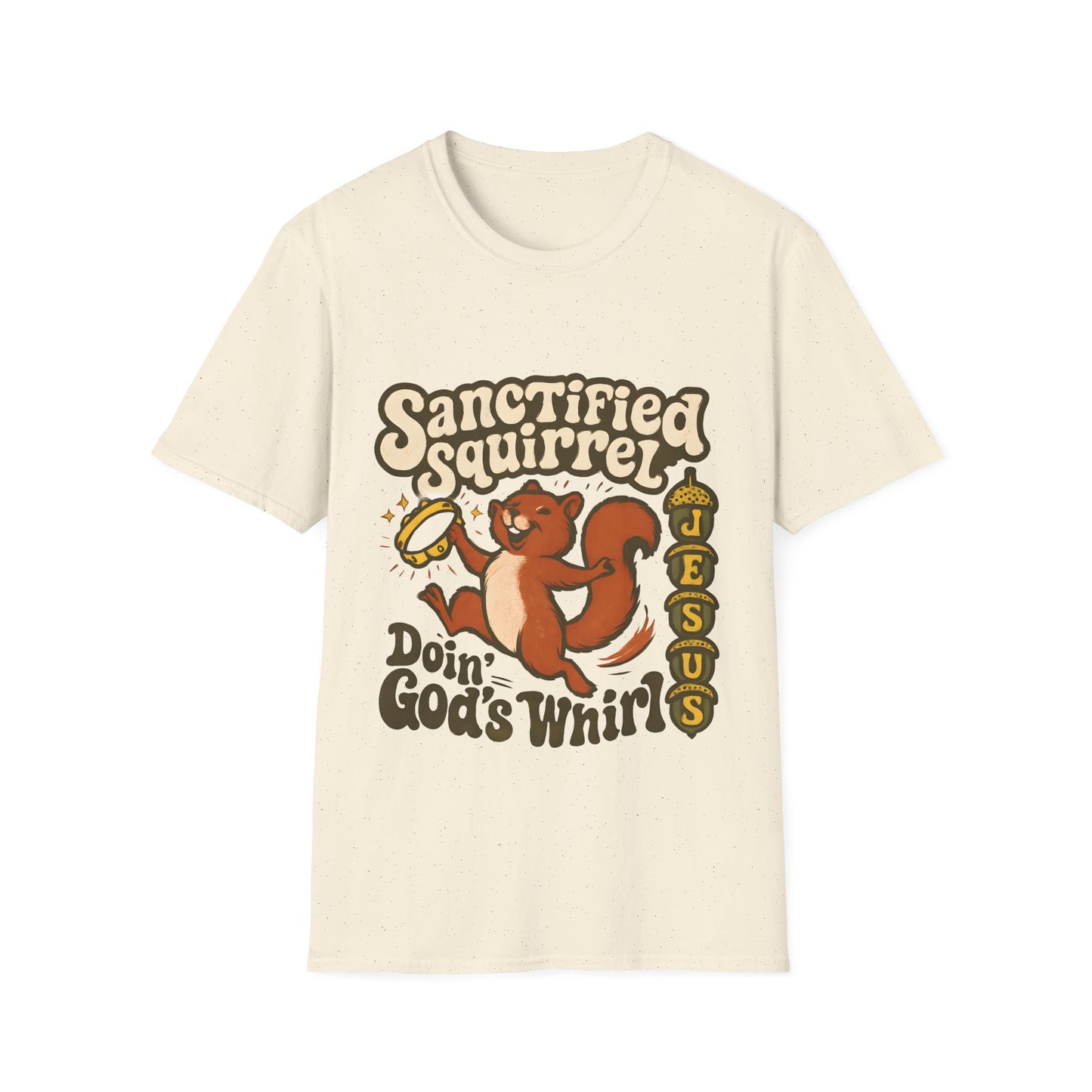 Sanctified Squirrel Jesus Graphic Tee