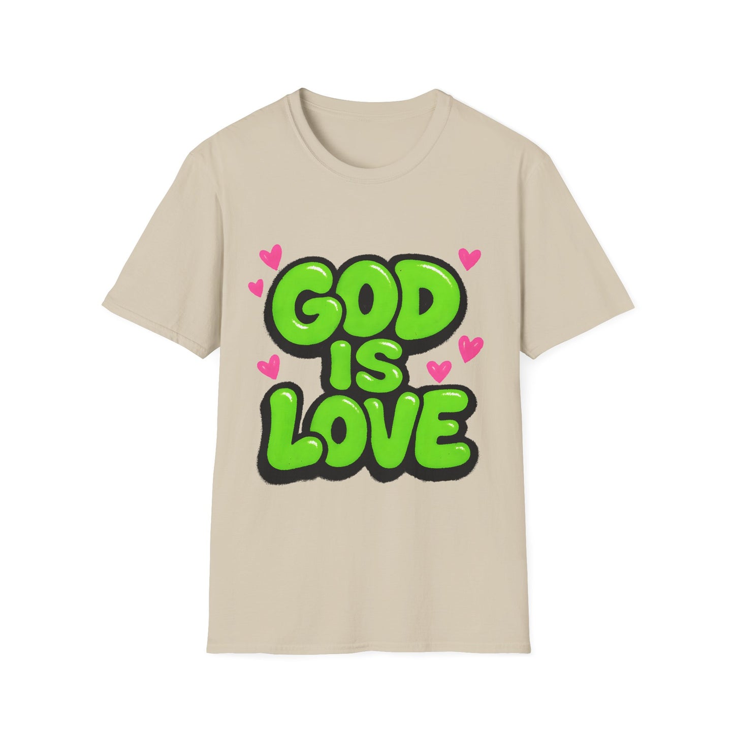 God is Love Green