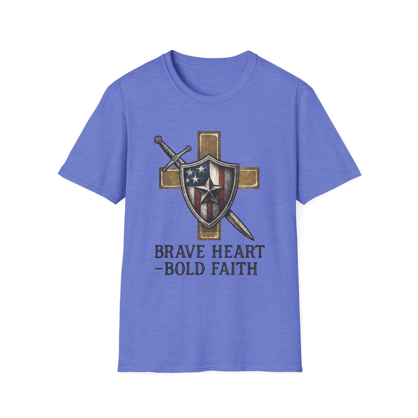 Brave Heart Bold Faith Tee
