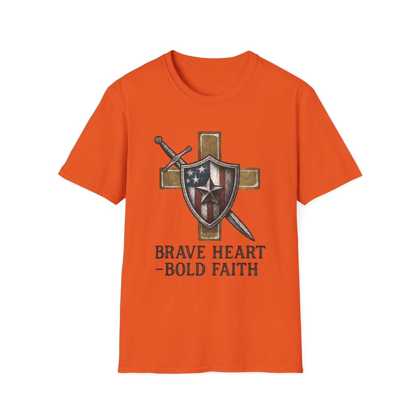 Brave Heart Bold Faith Tee