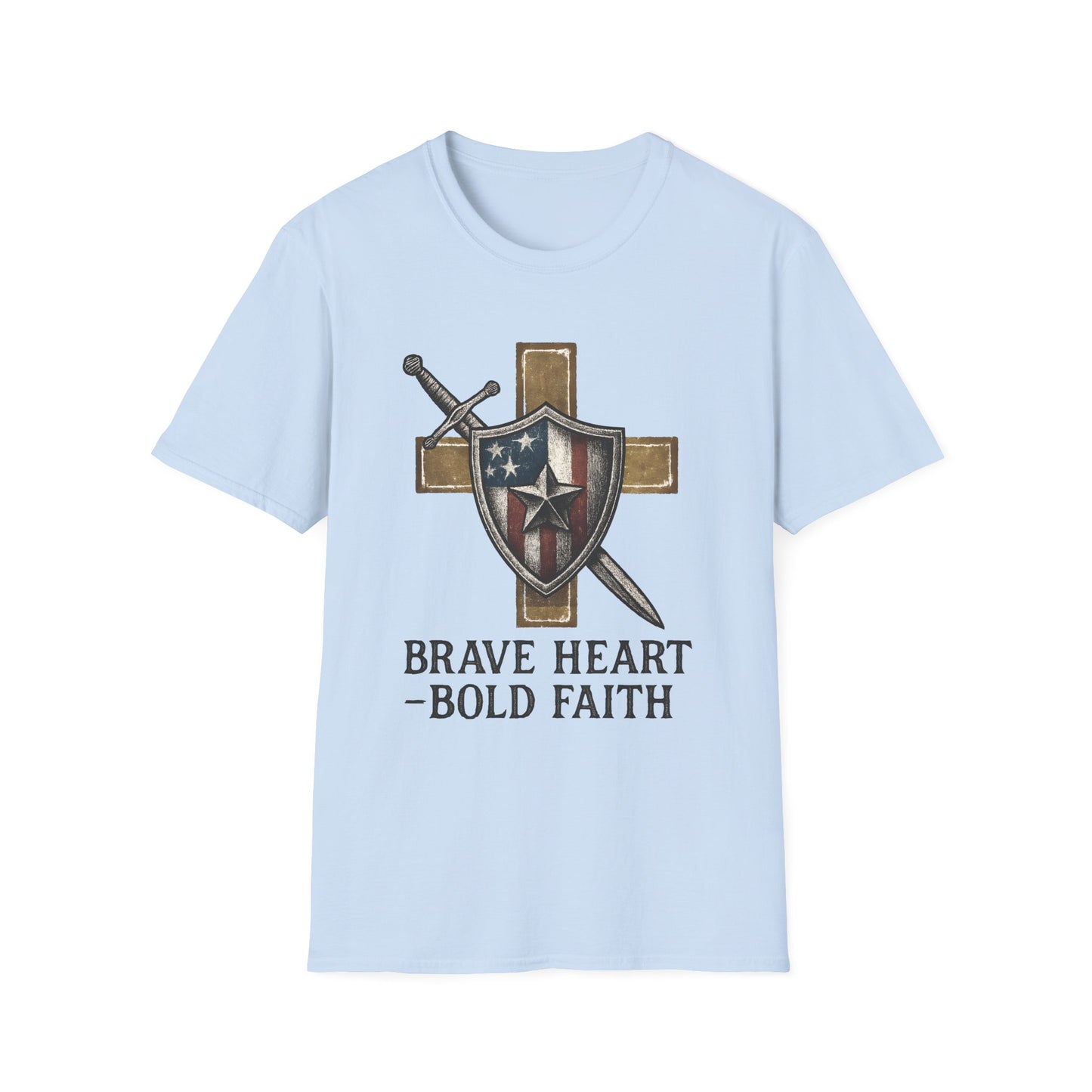 Brave Heart Bold Faith Tee