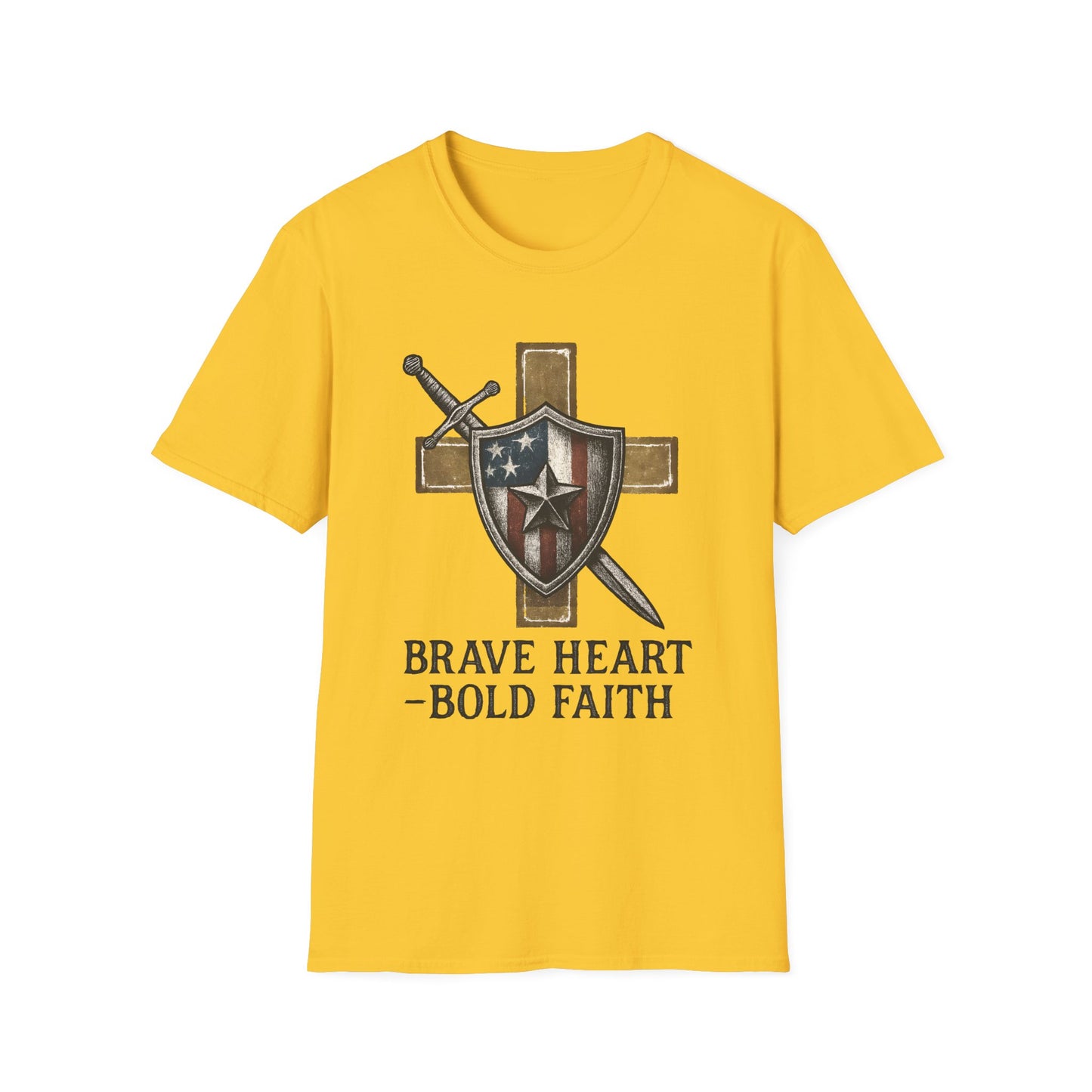 Brave Heart Bold Faith Tee