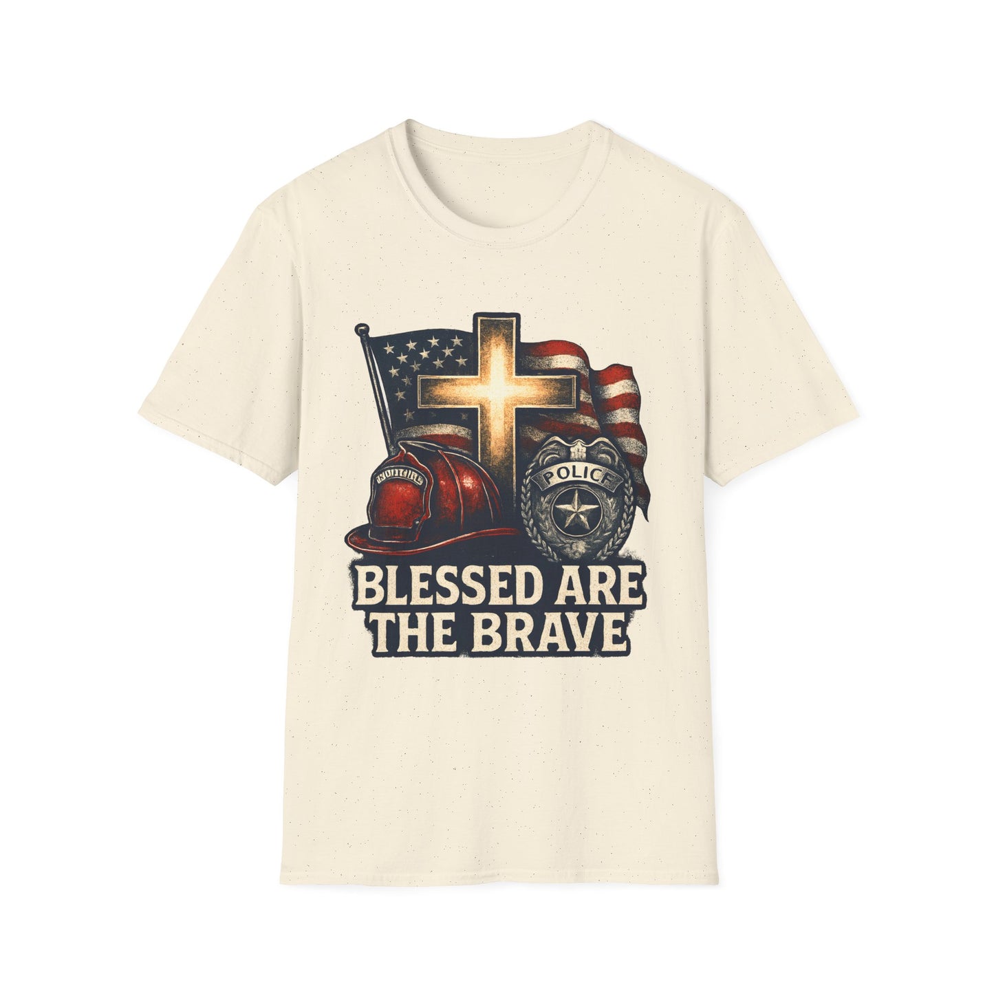 Blessed Are The Brave Firefighter and Police