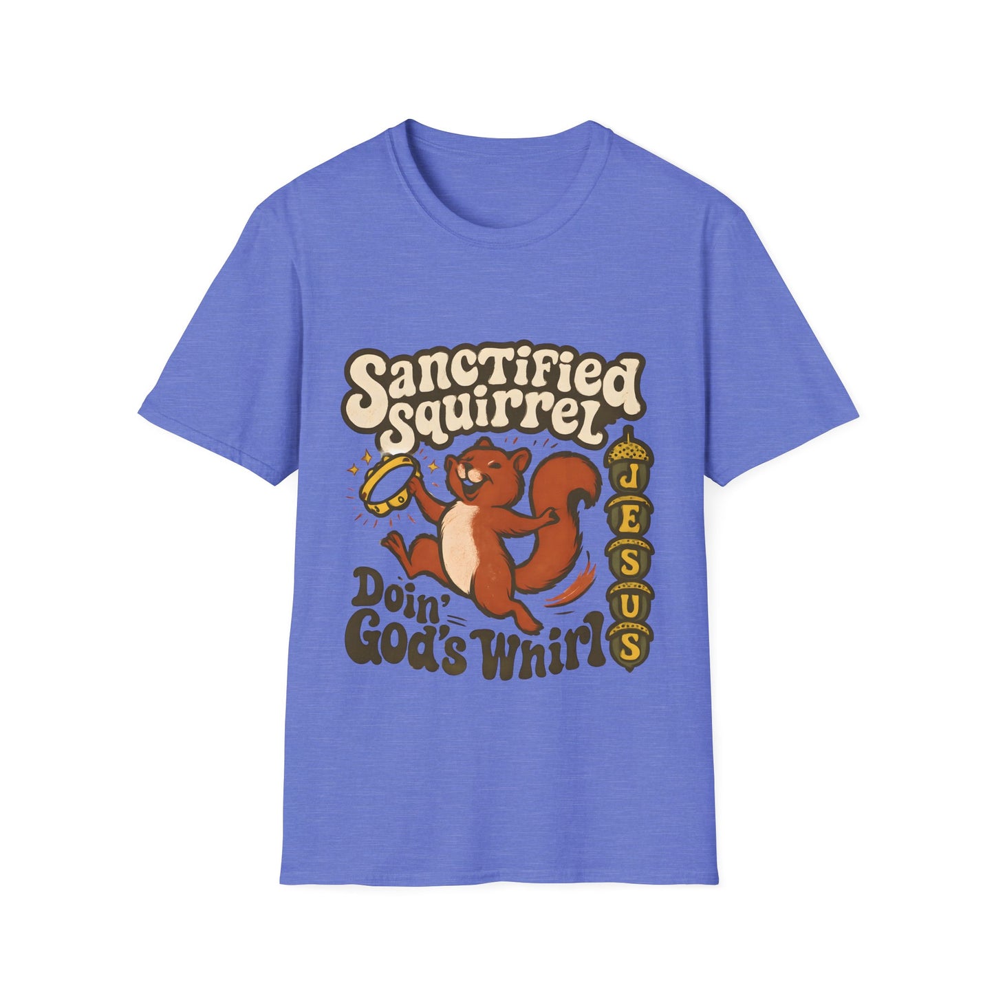 Sanctified Squirrel Jesus Graphic Tee