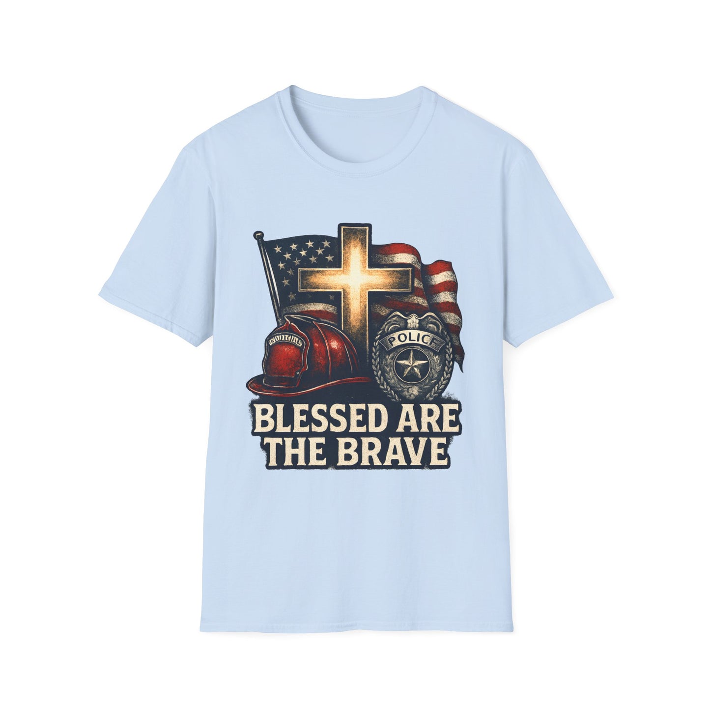 Blessed Are The Brave Firefighter and Police