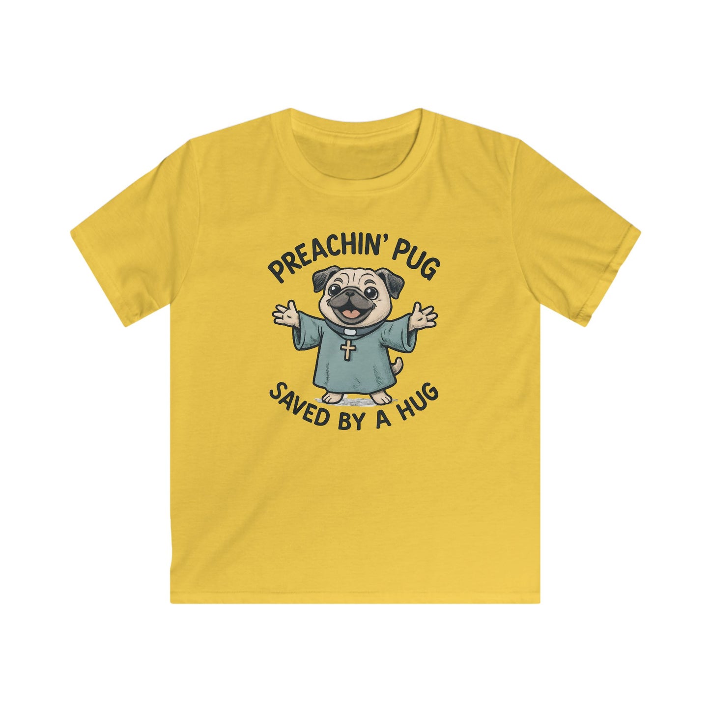 Kids Preachin' Pug Tee