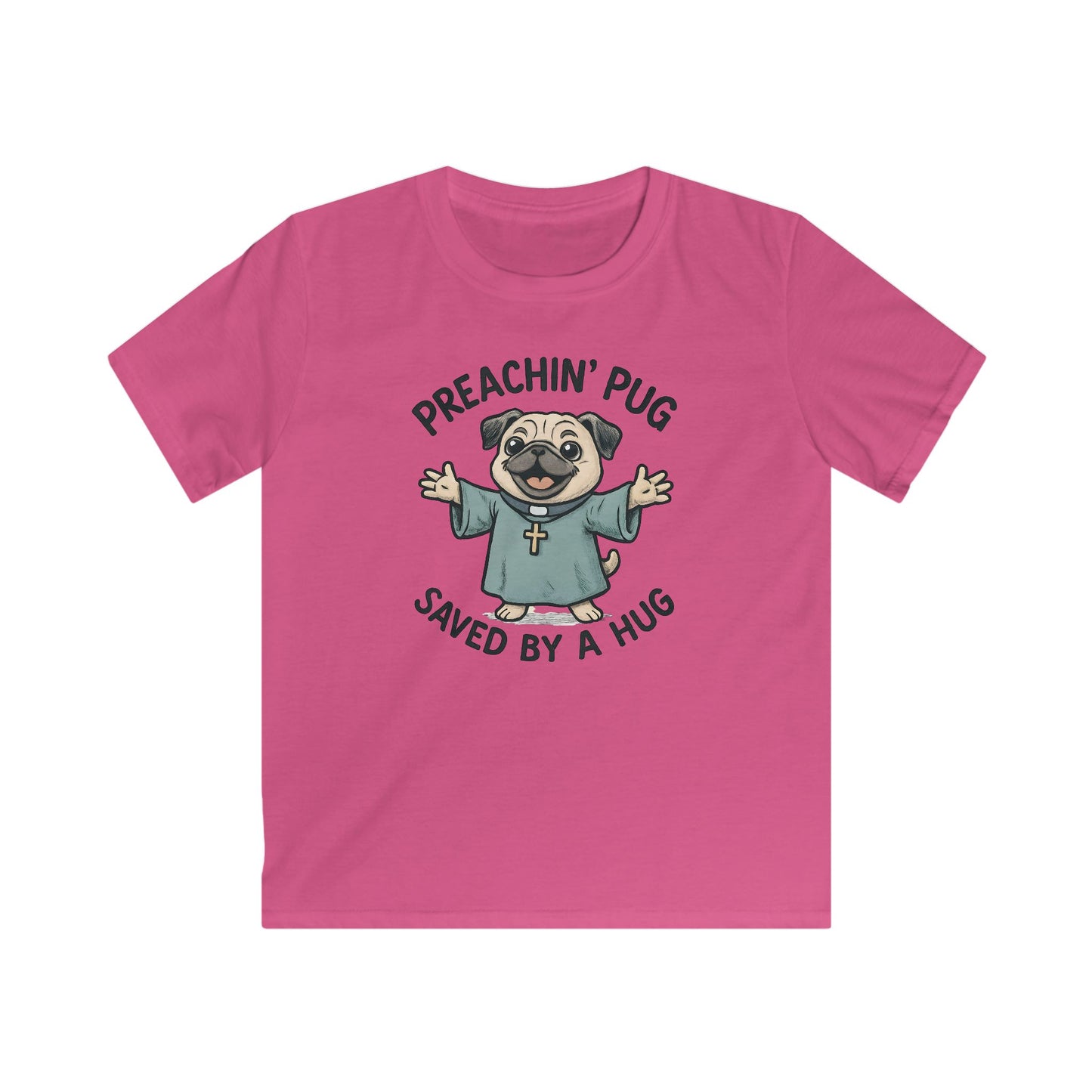 Kids Preachin' Pug Tee