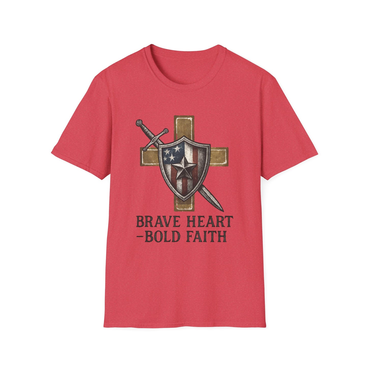 Brave Heart Bold Faith Tee