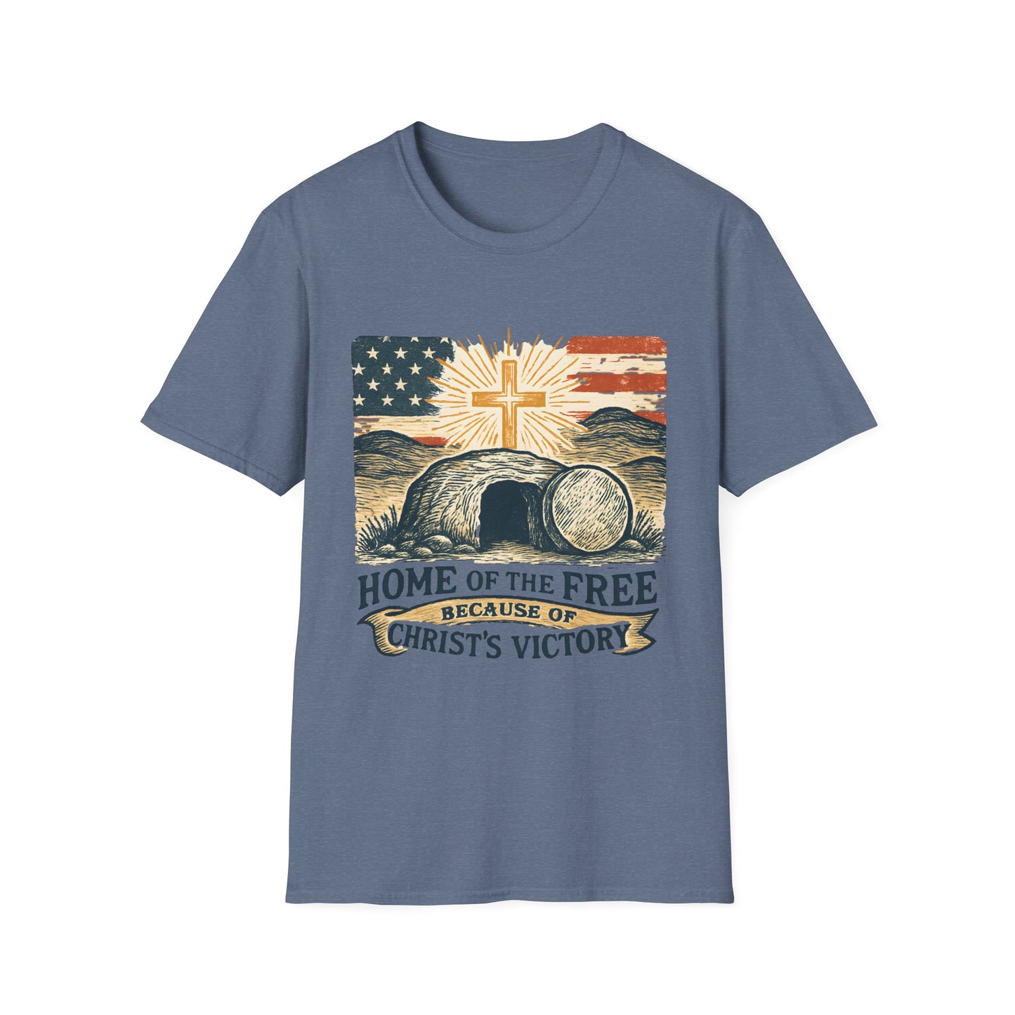 Home of the Free Christ's Victory Tee