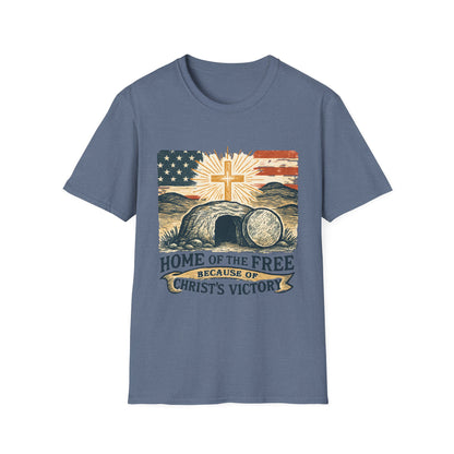 Home of the Free Christ's Victory Tee