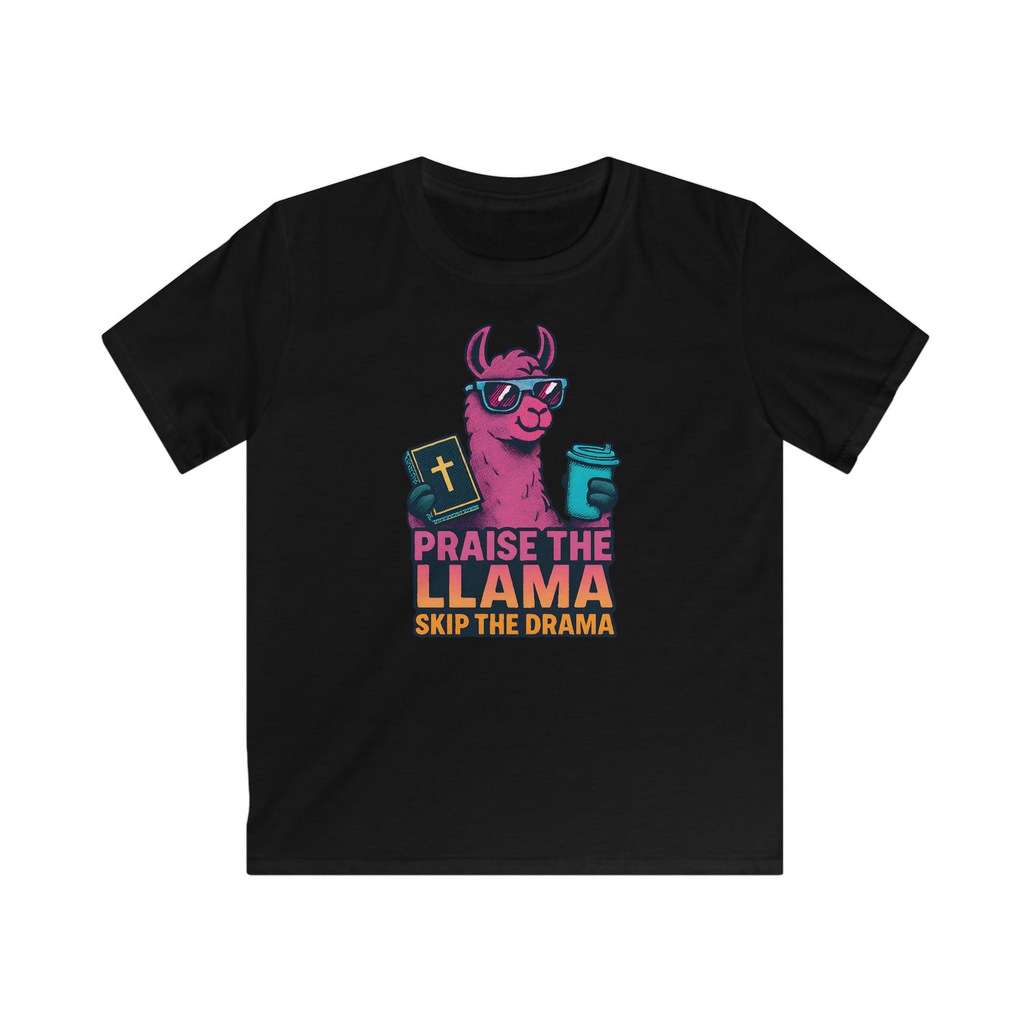 Kids Praise the Llama, Skip the Drama! Tee