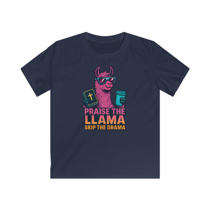 Kids Praise the Llama, Skip the Drama! Tee