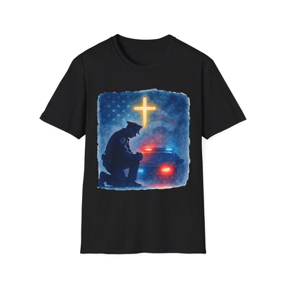 Police Kneeling at the Cross Tee