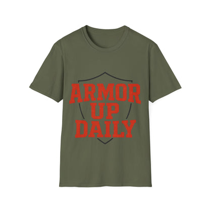 Armor Up Daily - Spiritual Motivational T-Shirt