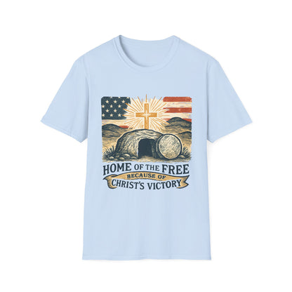 Home of the Free Christ's Victory Tee