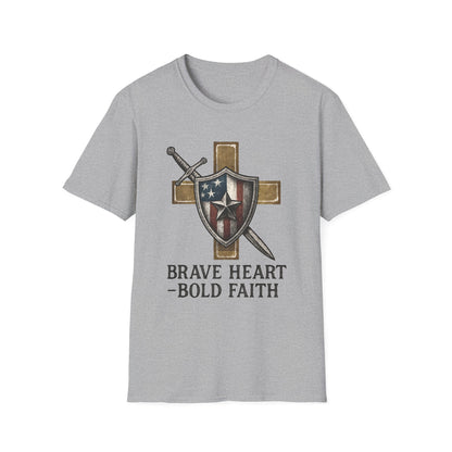 Brave Heart Bold Faith Tee