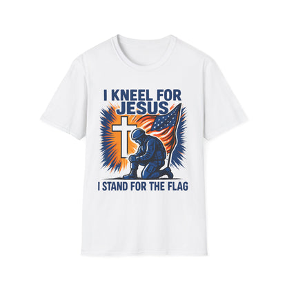 I Kneel for Jesus, I Stand for the Flag