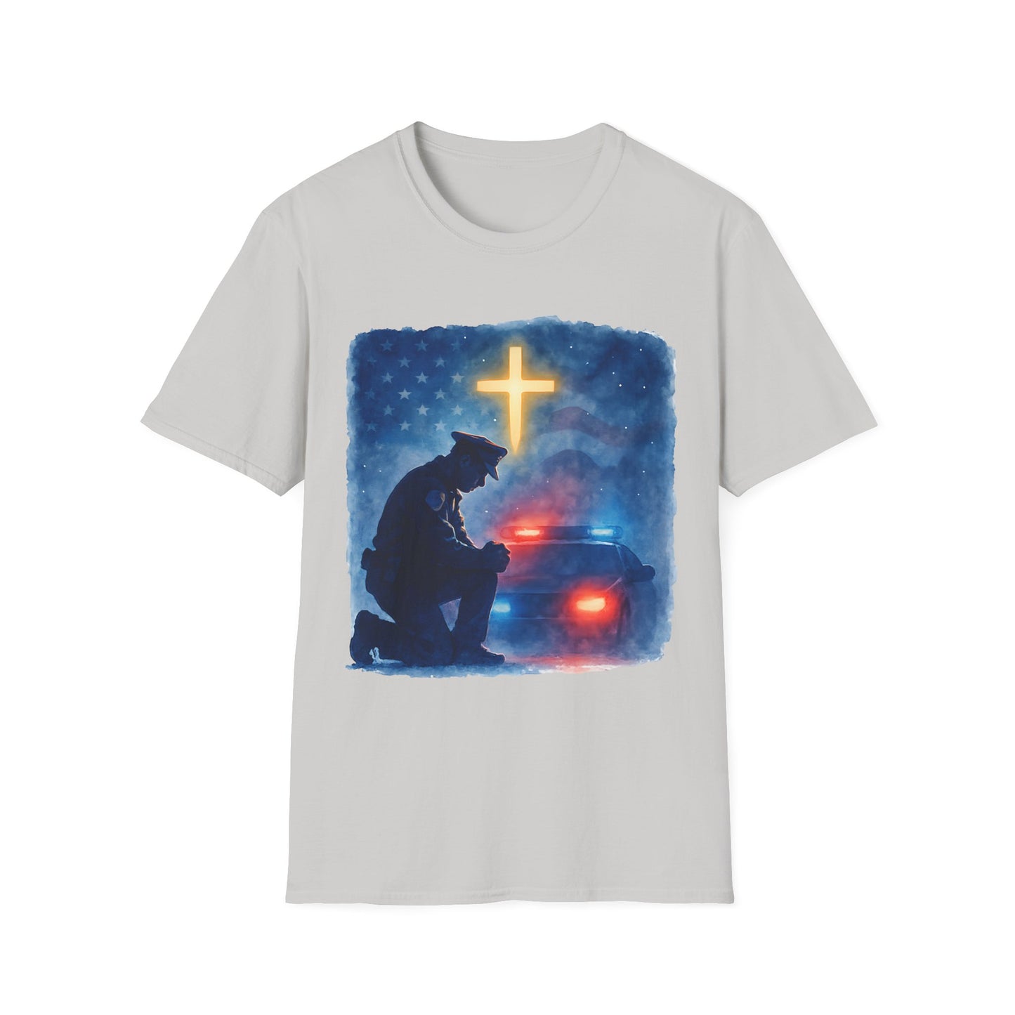 Police Kneeling at the Cross Tee