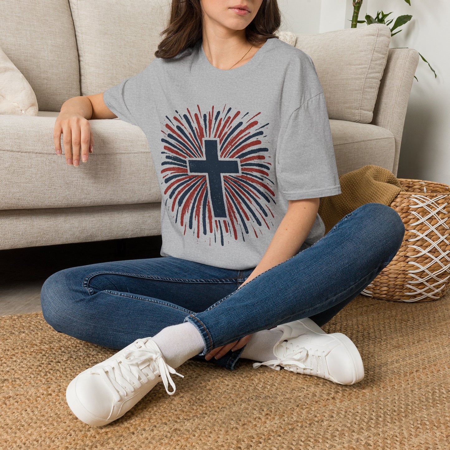 July 4th Cross Shirt