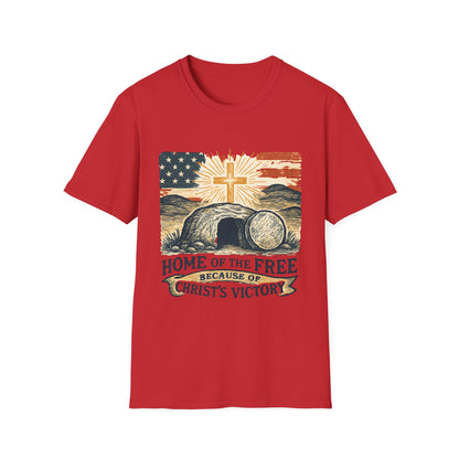 Home of the Free Christ's Victory Tee