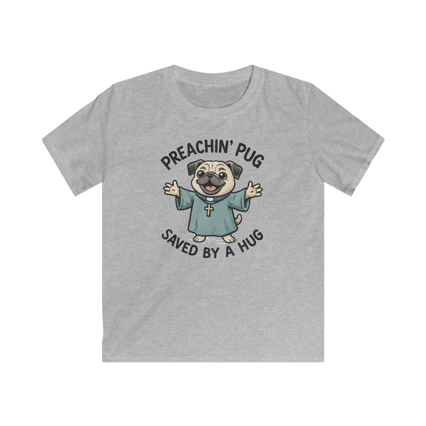 Kids Preachin' Pug Tee