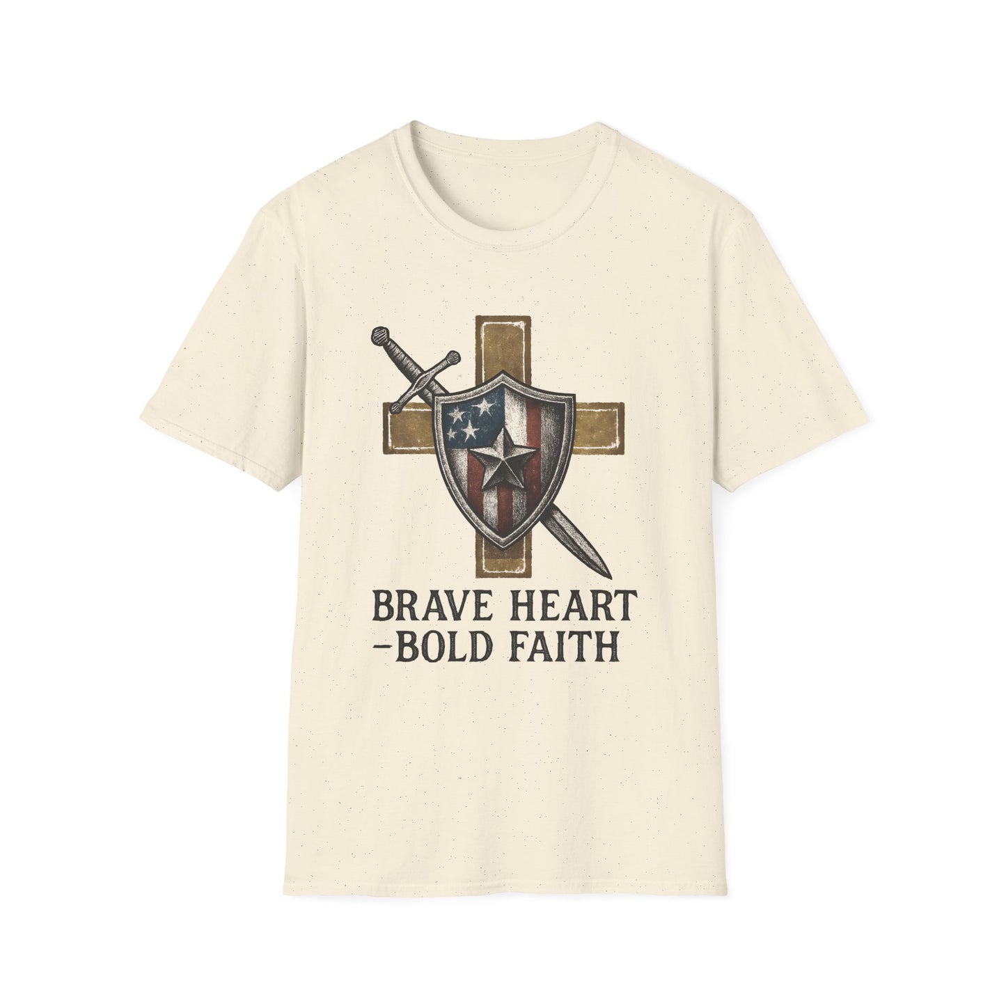 Brave Heart Bold Faith Tee