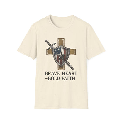 Brave Heart Bold Faith Tee