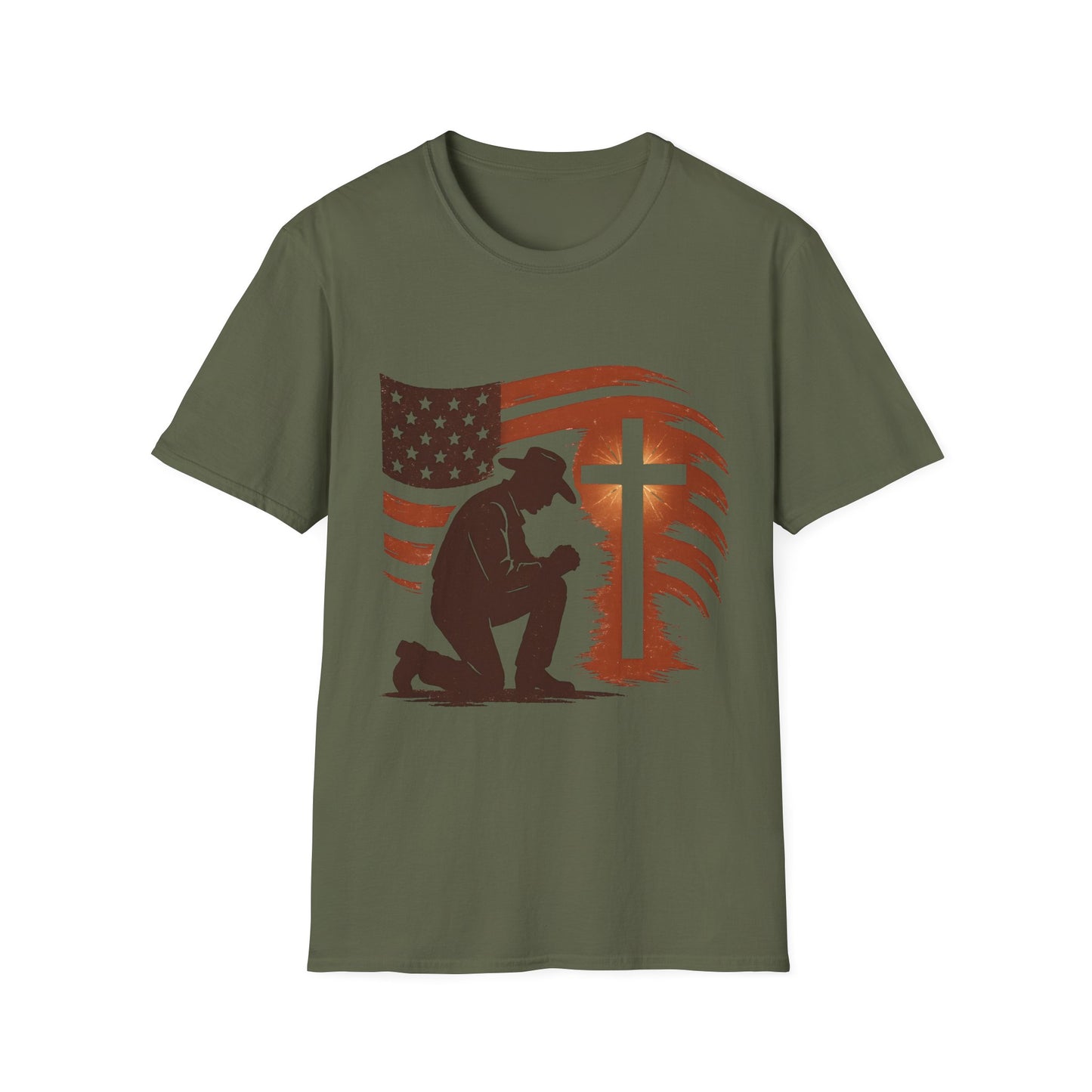 Cowboy Kneel at the Cross Tee