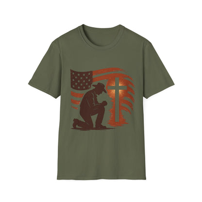 Cowboy Kneel at the Cross Tee