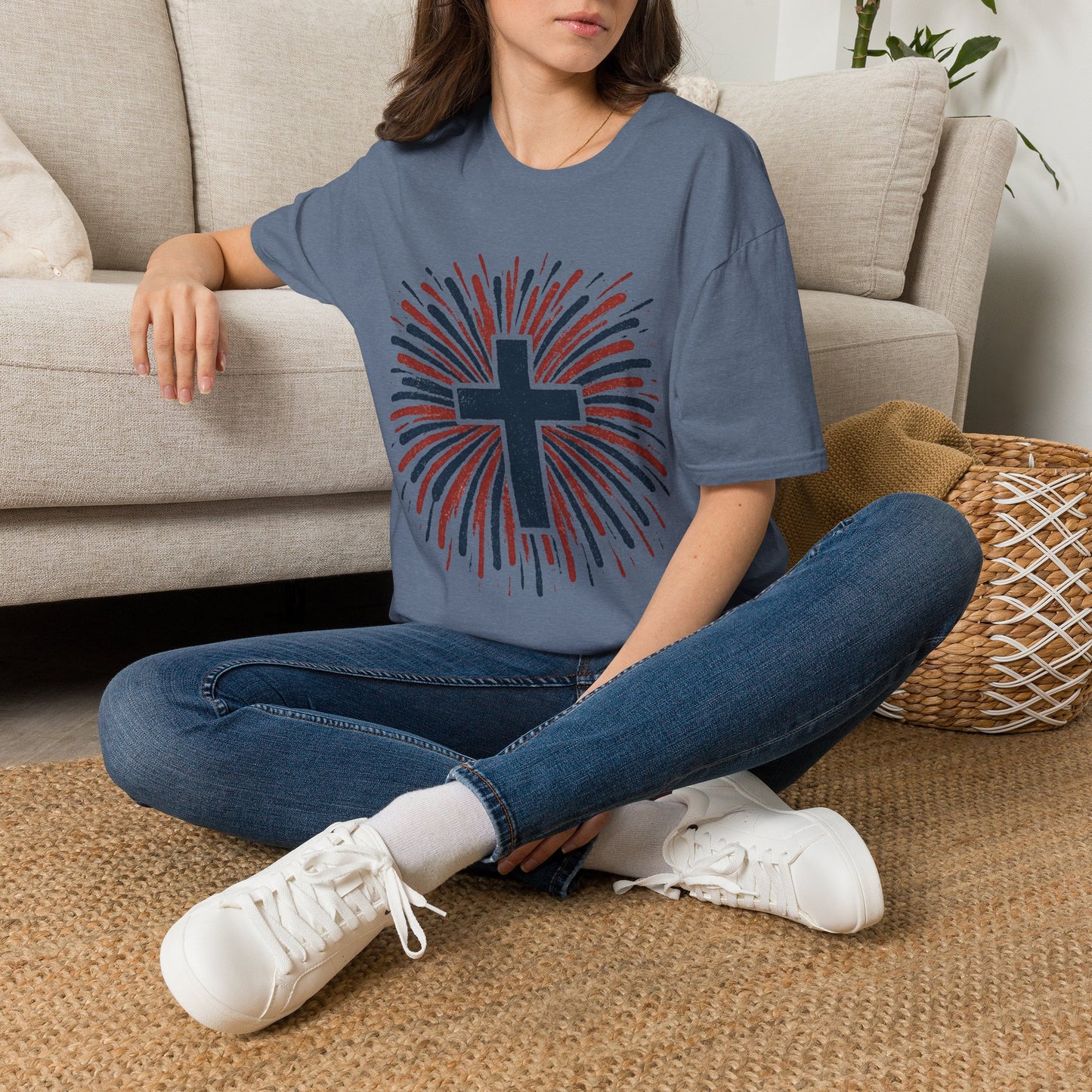 July 4th Cross Shirt