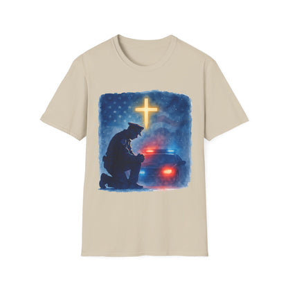 Police Kneeling at the Cross Tee
