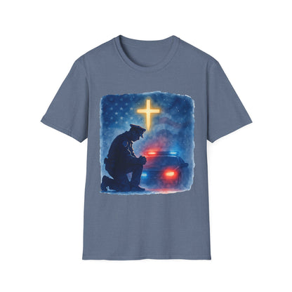 Police Kneeling at the Cross Tee