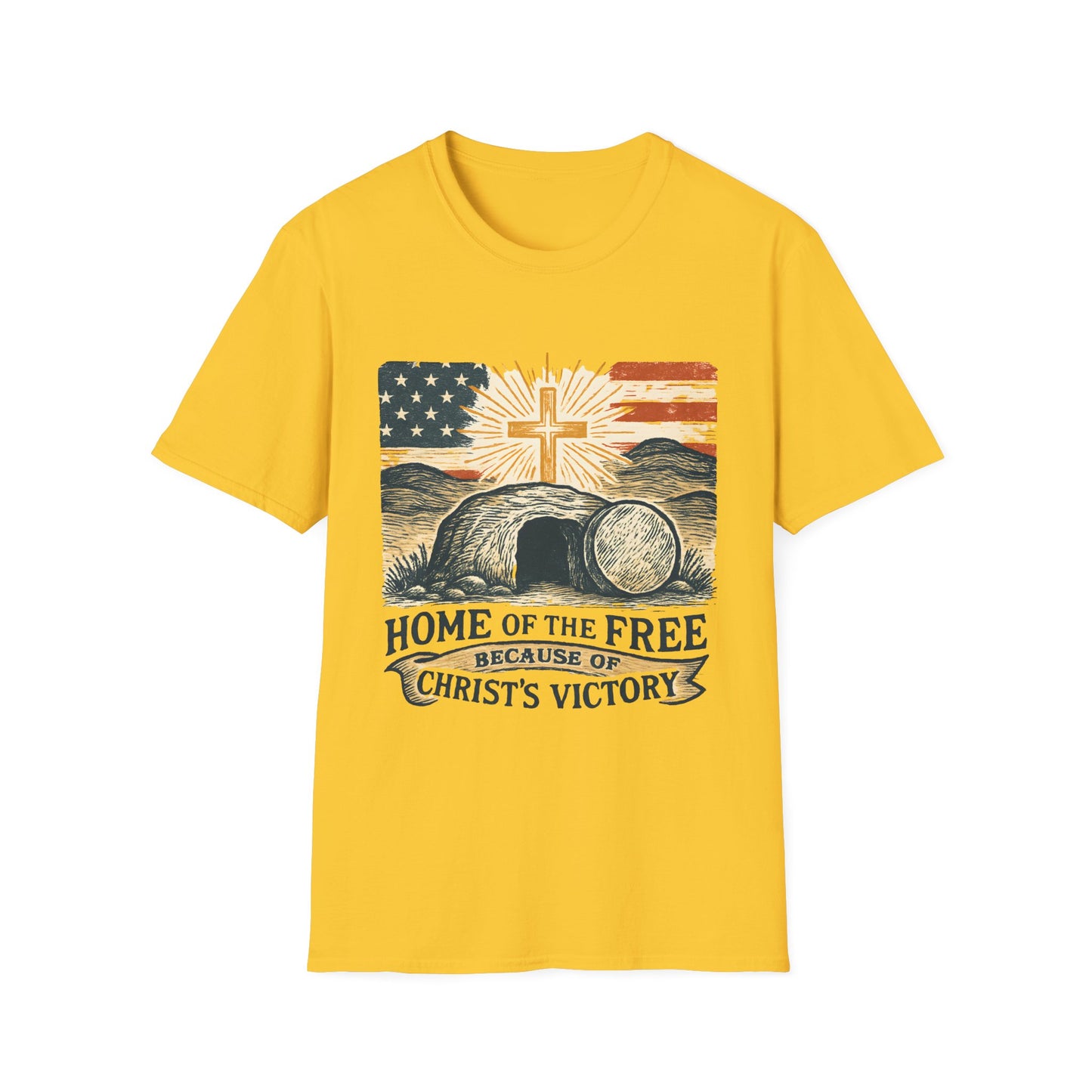 Home of the Free Christ's Victory Tee