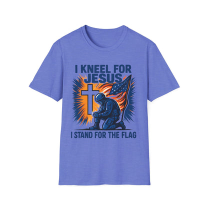 I Kneel for Jesus, I Stand for the Flag