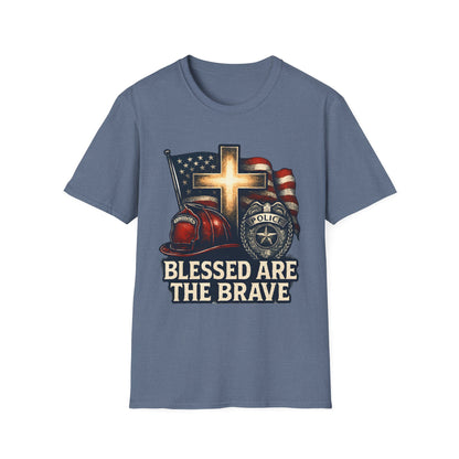 Blessed Are The Brave Firefighter and Police