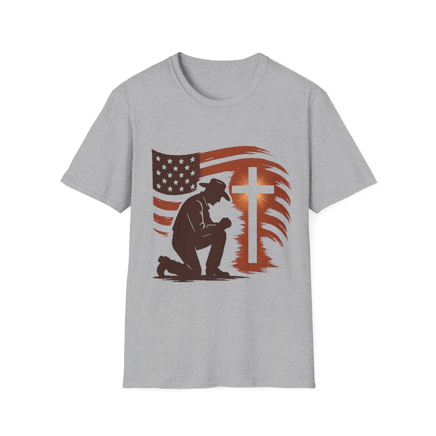 Cowboy Kneel at the Cross Tee