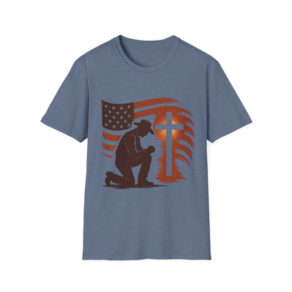 Cowboy Kneel at the Cross Tee