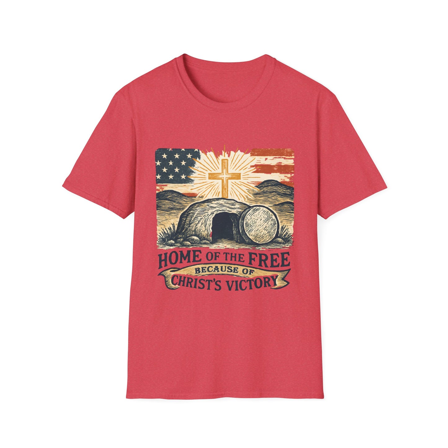 Home of the Free Christ's Victory Tee