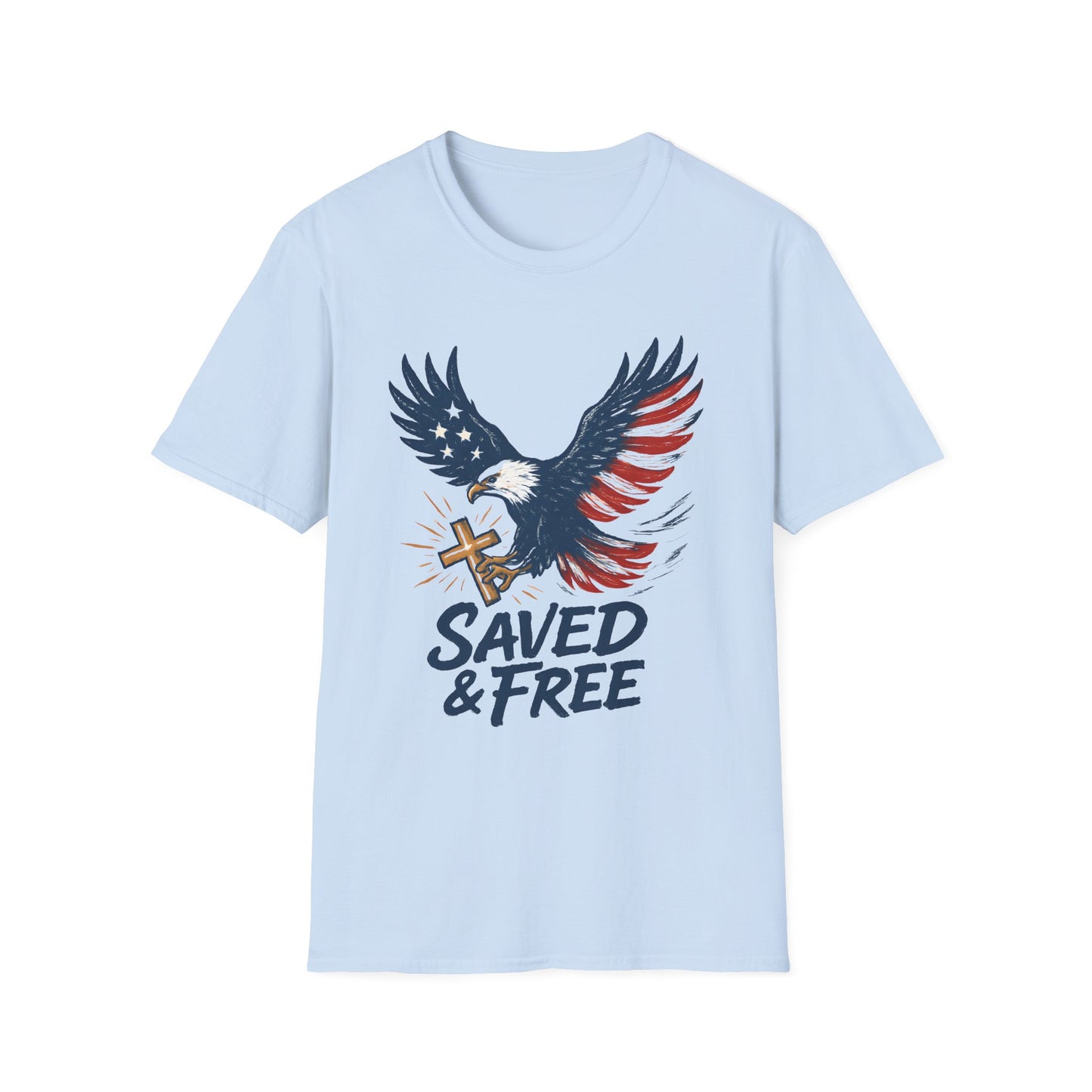 Saved & Free Eagle Tee