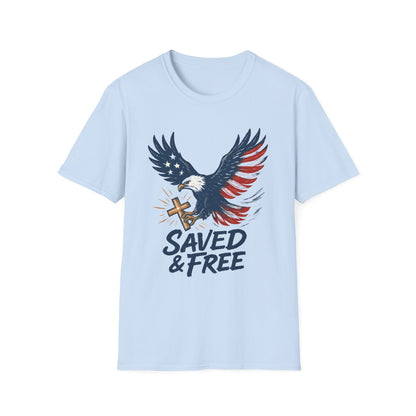 Saved & Free Eagle Tee